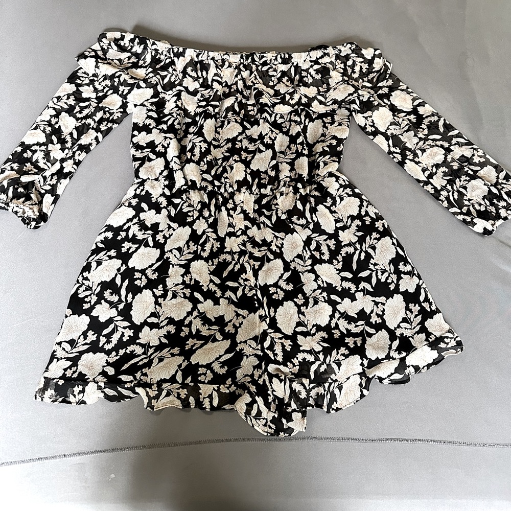 Express off the shoulder romper